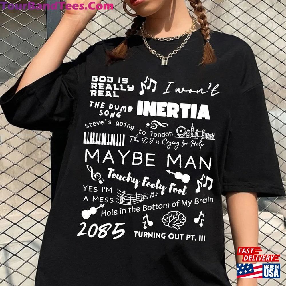 Ajr Tracklist Songs Album Shirt The Maybe Man Tour Band Sweatshirt Classic 29Uf092061 – Utopia Fashion