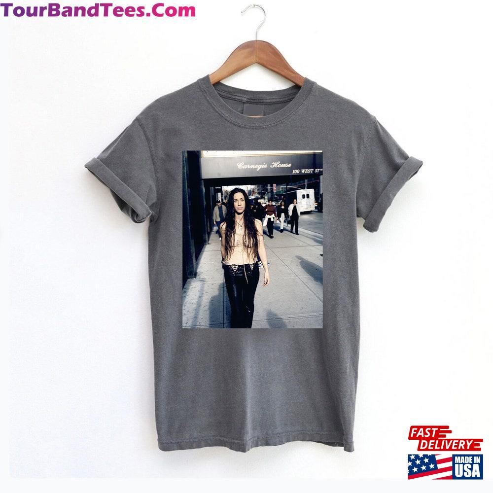 Alanis Morissette Retro T-Shirt Style Vintage Photoshoot Bootleg 90S Inspired Aesthetic Graphic Tee Unisex Classic 29Uf097578 – Utopia Fashion