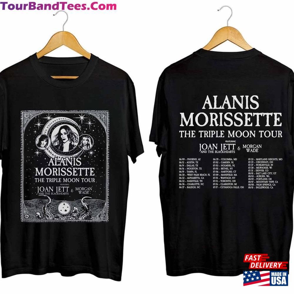 Alanis Morissette The Triple Moon Tour Shirt Fan Unisex Sweatshirt 29Uf107080 – Utopia Fashion