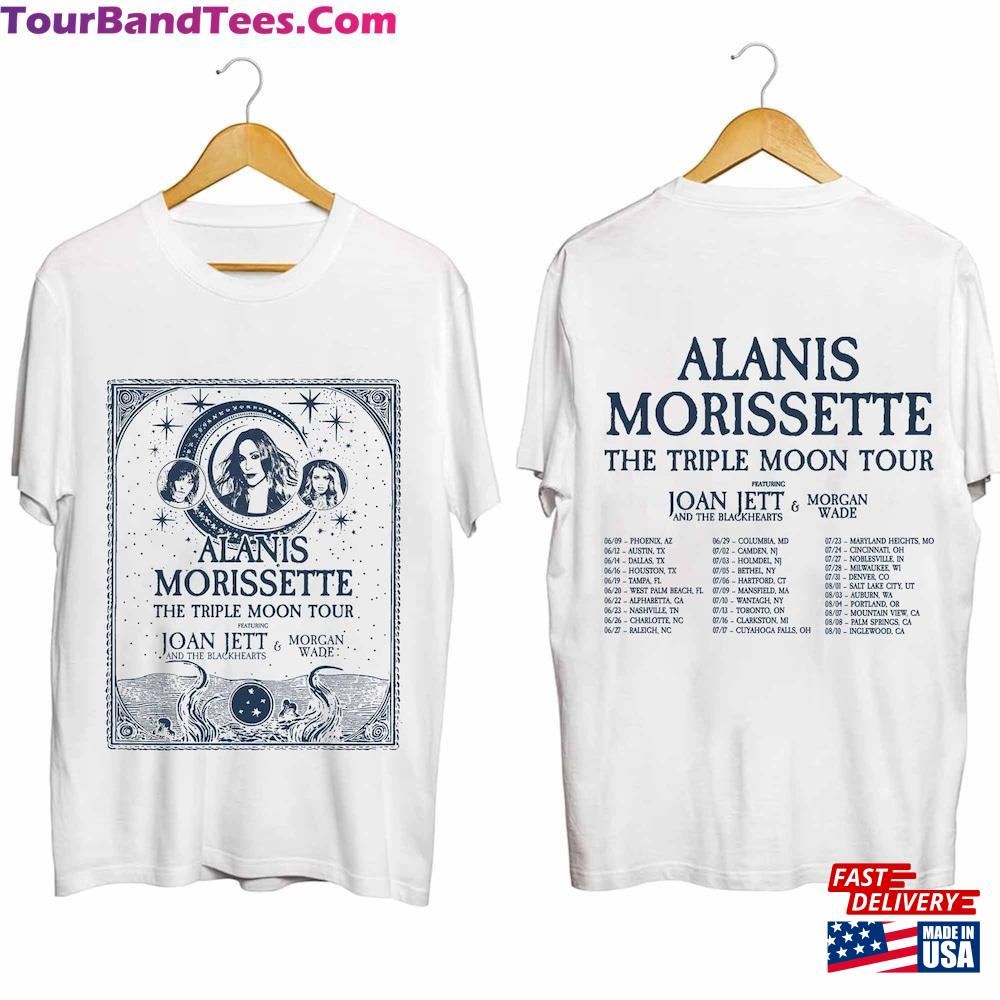 Alanis Morissette The Triple Moon Tour Shirt Fan Unisex T-Shirt 29Uf107177 – Utopia Fashion