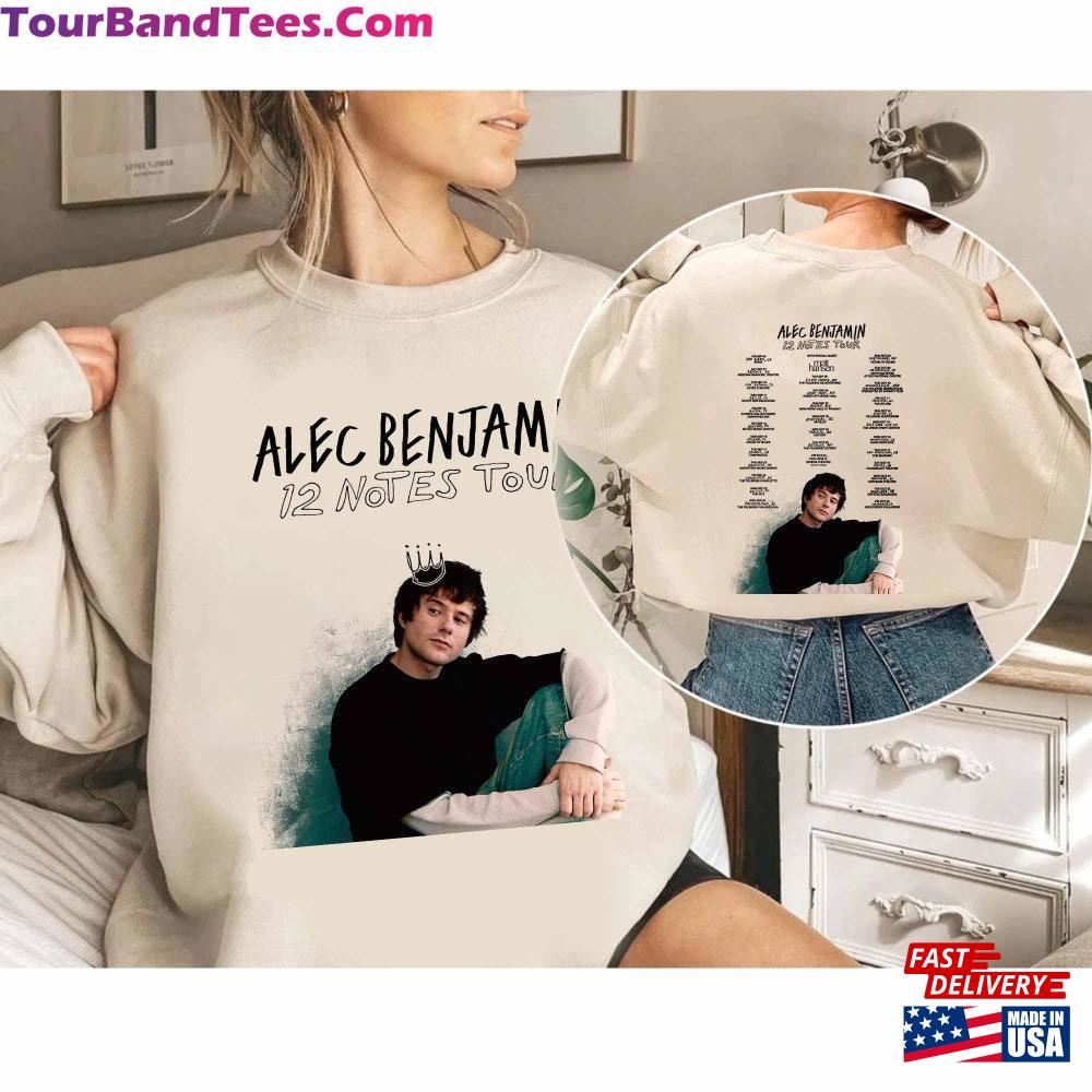 Alec Benjamin Notes Tour Shirt Fan Sweatshirt T-Shirt 29Uf112765 – Utopia Fashion