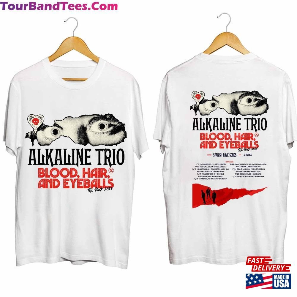 Alkaline Trio Tour Shirt Band Fan Rock Classic T-Shirt 29Uf117067 – Utopia Fashion