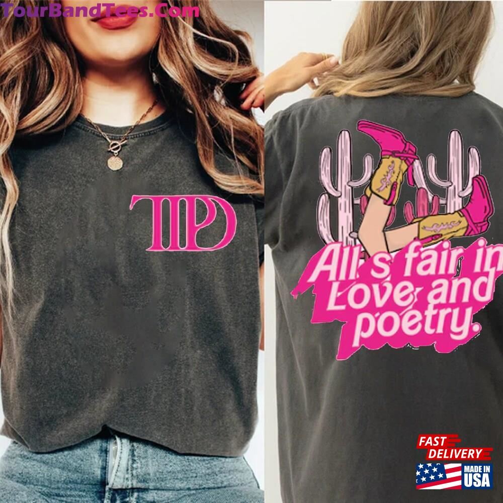 All S Fair In Love And Poetry Shirt Pink Tortured Poet The Poets Est Unisex Sweatshirt 29Uf111683 – Utopia Fashion