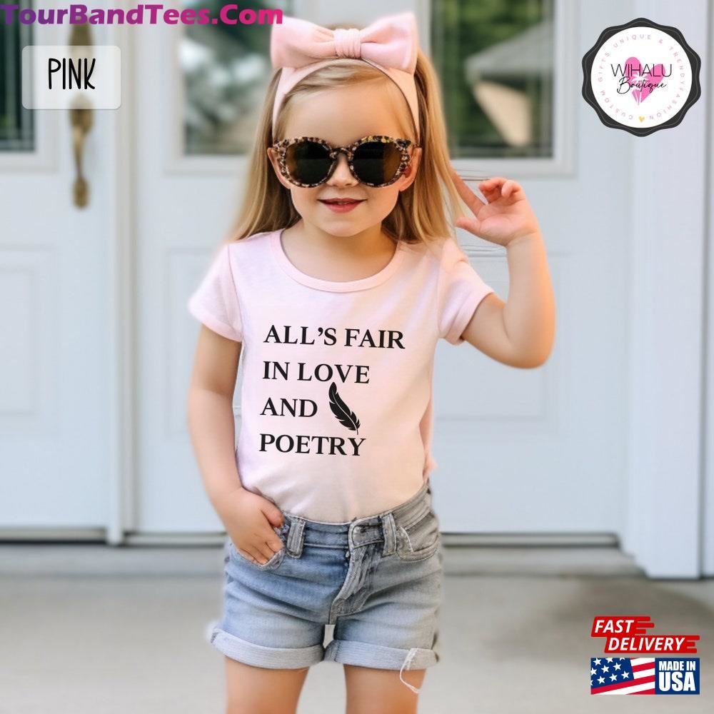 All S Fair In Love Poetry Shirt Classic T-Shirt 29Uf096963 – Utopia Fashion