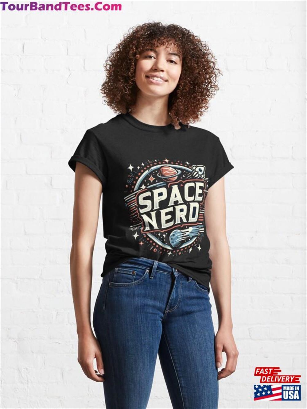 Another Space Nerd Classic T-Shirt 29Uf115798 – Utopia Fashion