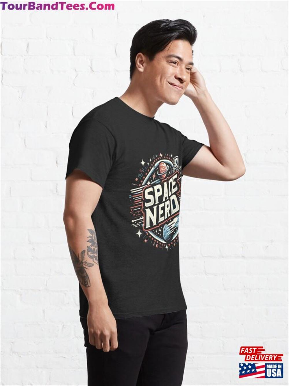 Another Space Nerd Classic T-Shirt 29Uf115798 – Utopia Fashion