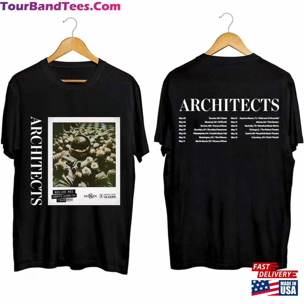 Architects Tour Shirt Seeing Red North American Concert T-Shirt Hoodie 29Uf117331 – Utopia Fashion