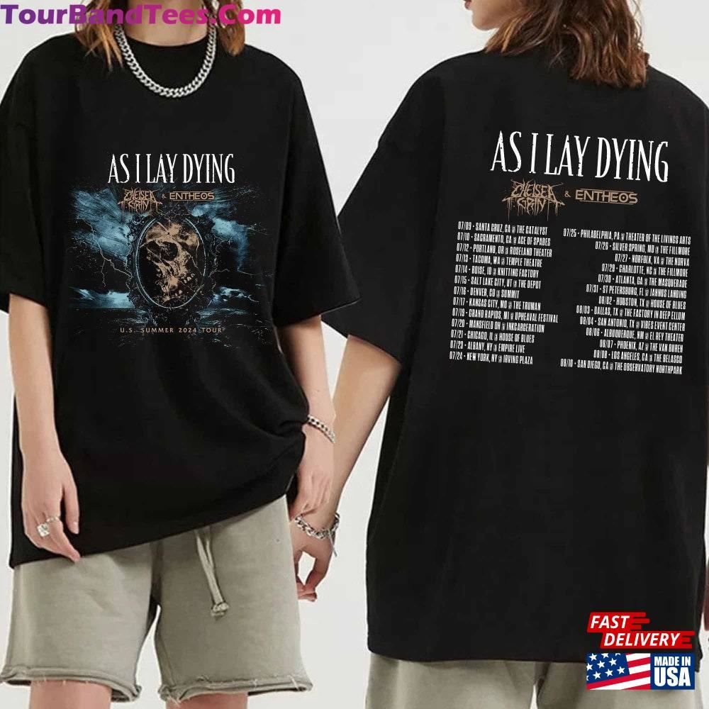 As I Lay Dying Us Summer Tour Shirt Band Fan T-Shirt Unisex 29Uf093214 – Utopia Fashion