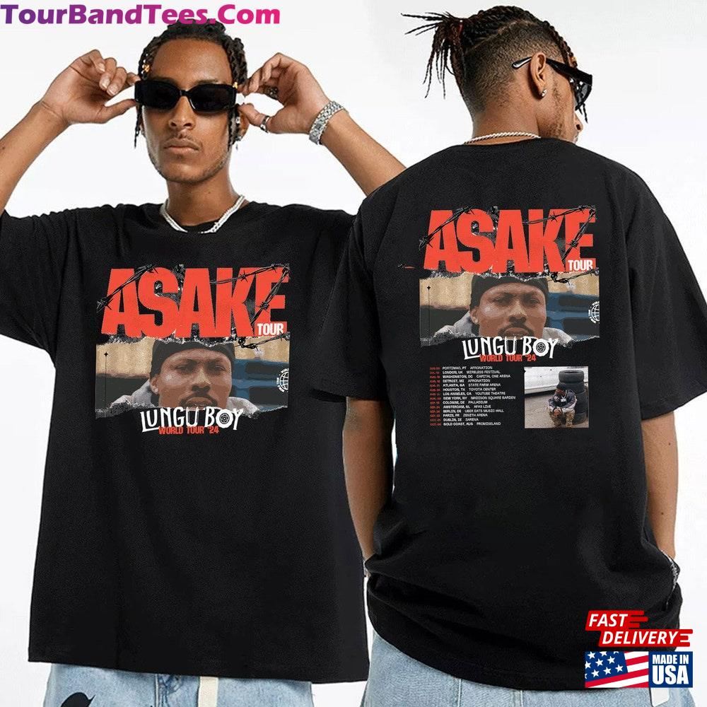 Asake Lungu Boy World Tour Shirt Concert Fan Gift Sweatshirt T-Shirt 29Uf117600 – Utopia Fashion