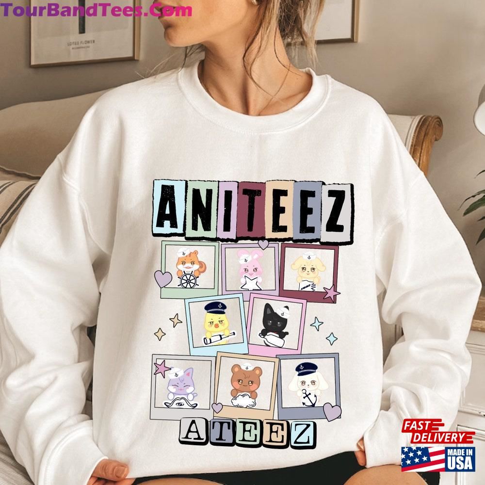 Ateez Aniteez Sweatshirt The World Ep Fin Will Album Shirt Tour Hoodie Unisex 29Uf103008 – Utopia Fashion