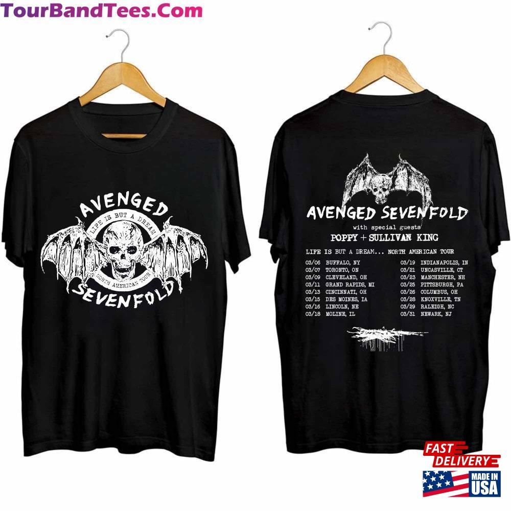 Avenged Sevenfold Life Is But A Dream North American Tour Shirt Band Fan Classic Sweatshirt 29Uf097934 – Utopia Fashion