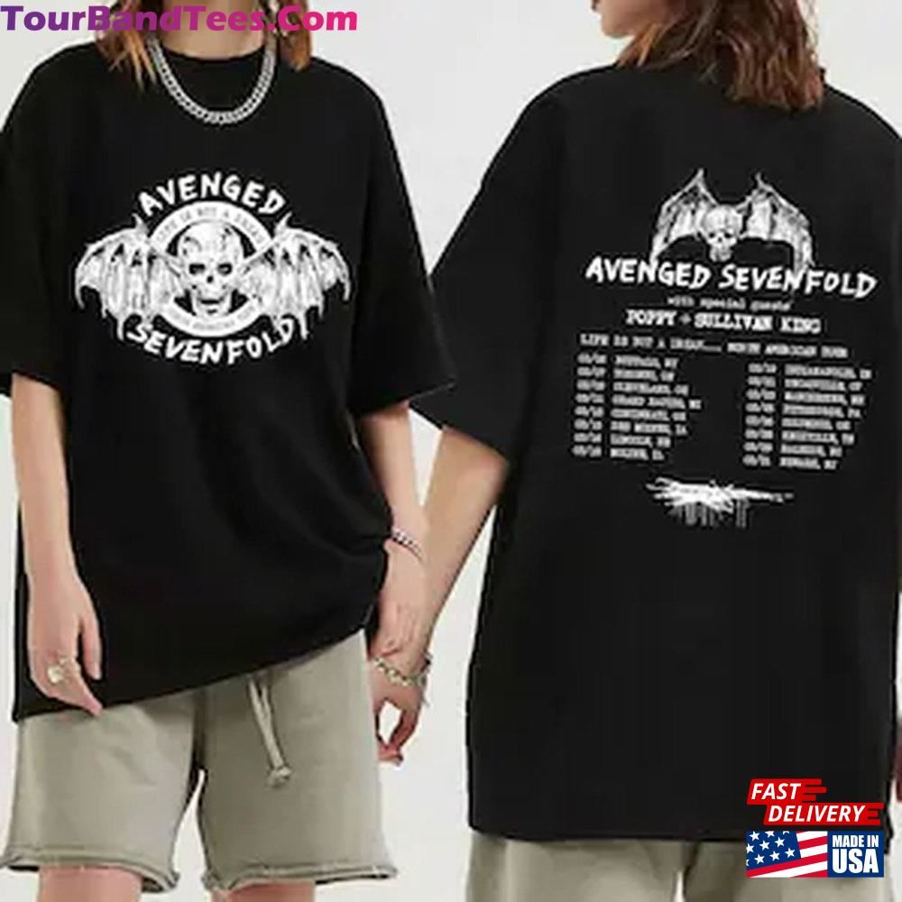 Avenged Sevenfold Life Is But A Dream North American Tour Shirt Band Fan Sweatshirt Unisex 29Uf093132 – Utopia Fashion