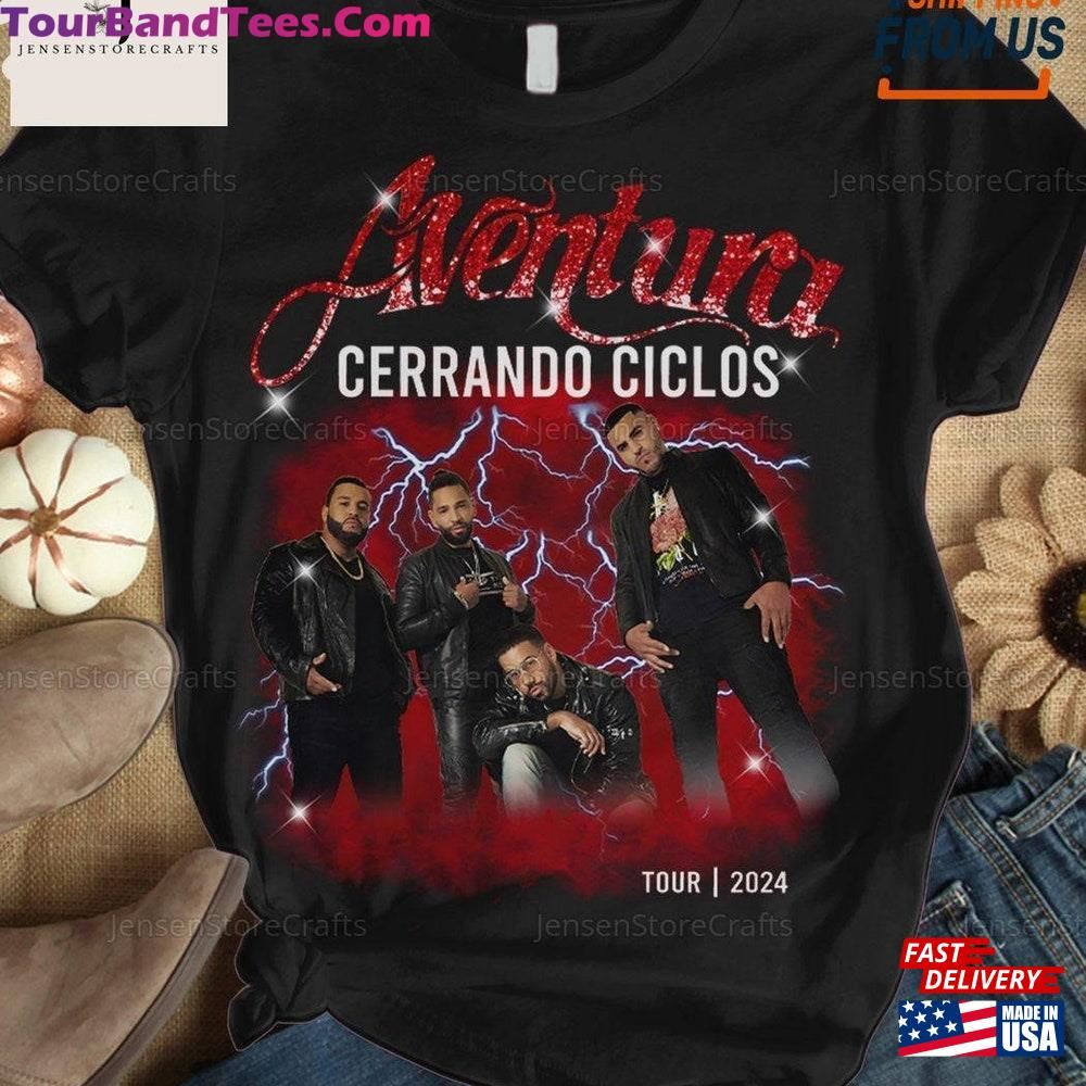 Aventura Cerrando Ciclos Shirt Tour Unisex T-Shirt 29Uf106683 – Utopia Fashion