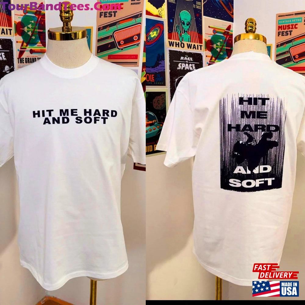 B E Hit Me Hard And Soft World Tour T-Shirt Merch Concert Shirt Retro Unisex Tee Classic 29Uf097943 – Utopia Fashion