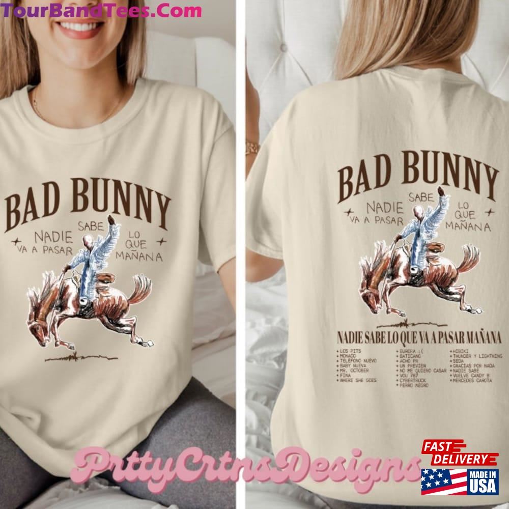 Bad Bunny Nadie Sabe Lo Que Va A Pasar Manana Tshirt Unisex Classic 29Uf097700 – Utopia Fashion