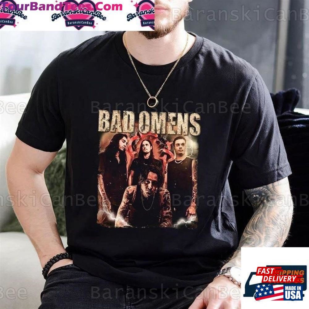 Bad Omen Tour Shirt Concert Band Fan Sweatshirt Unisex 29Uf096323 – Utopia Fashion