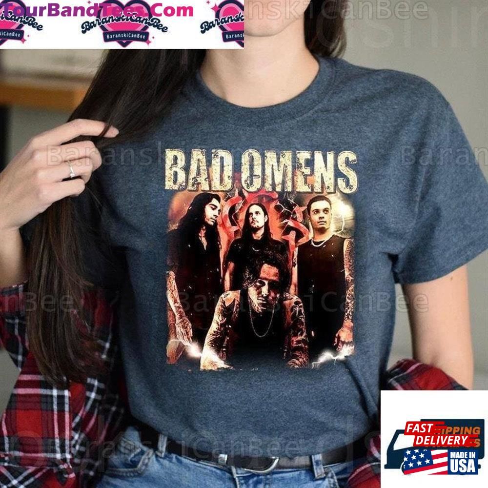 Bad Omen Tour Shirt Concert Band Fan Sweatshirt Unisex 29Uf096323 – Utopia Fashion