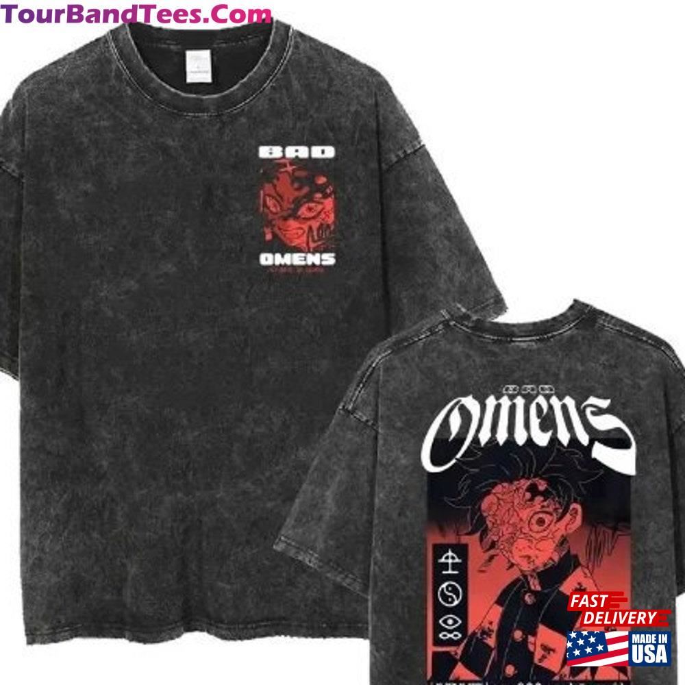 Bad Omens Band Music Tour Washed T-Shirt Hoodie Sweatshirt 29Uf111871 – Utopia Fashion