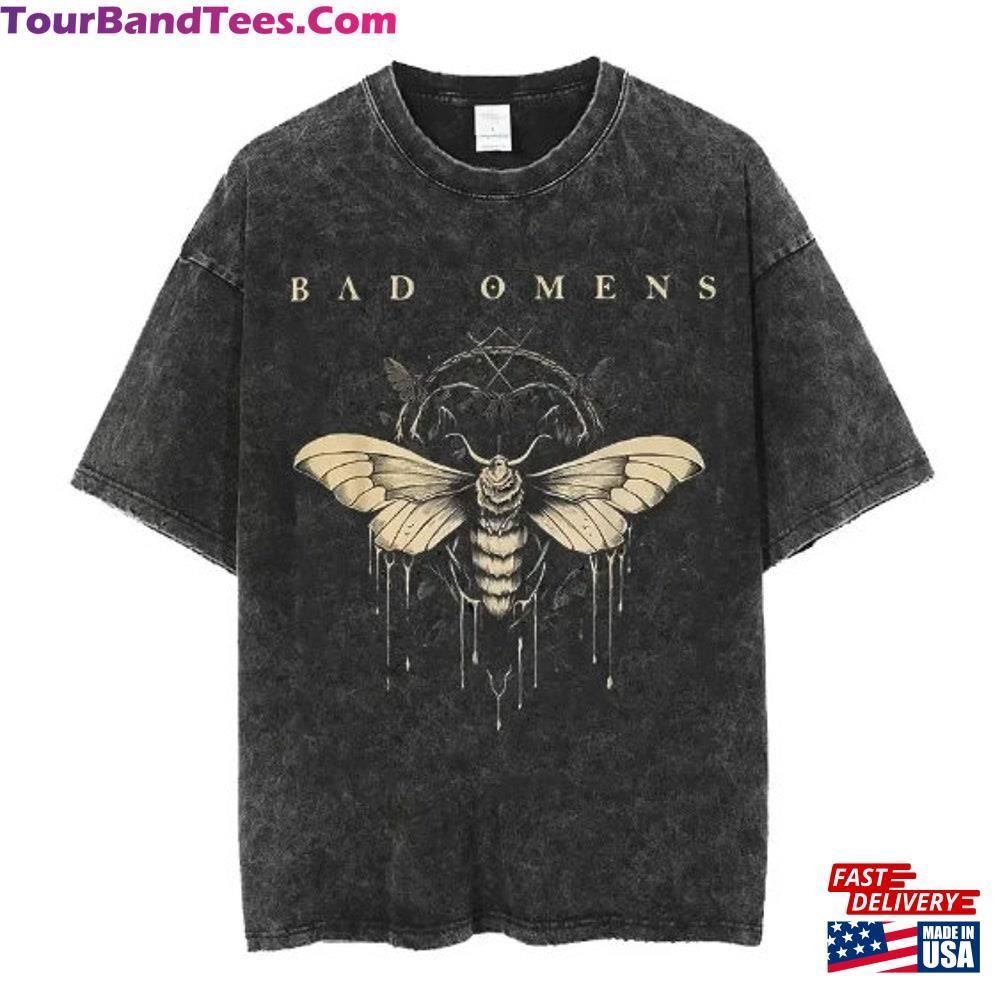 Bad Omens Band Music Tour Washed T-Shirt Hoodie Sweatshirt 29Uf111871 – Utopia Fashion