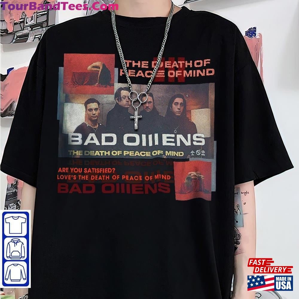 Bad Omens Band Tee The Death Of Peace Mind Shirt Sweatshirt Classic 29Uf092695 – Utopia Fashion