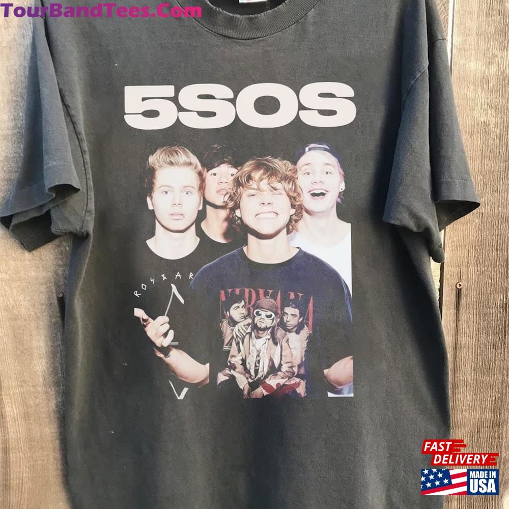 Band Seconds Of Summer Graphic Tee Retro 5Sos Unisex Shirt The Show Tour Classic 29Uf116931 – Utopia Fashion