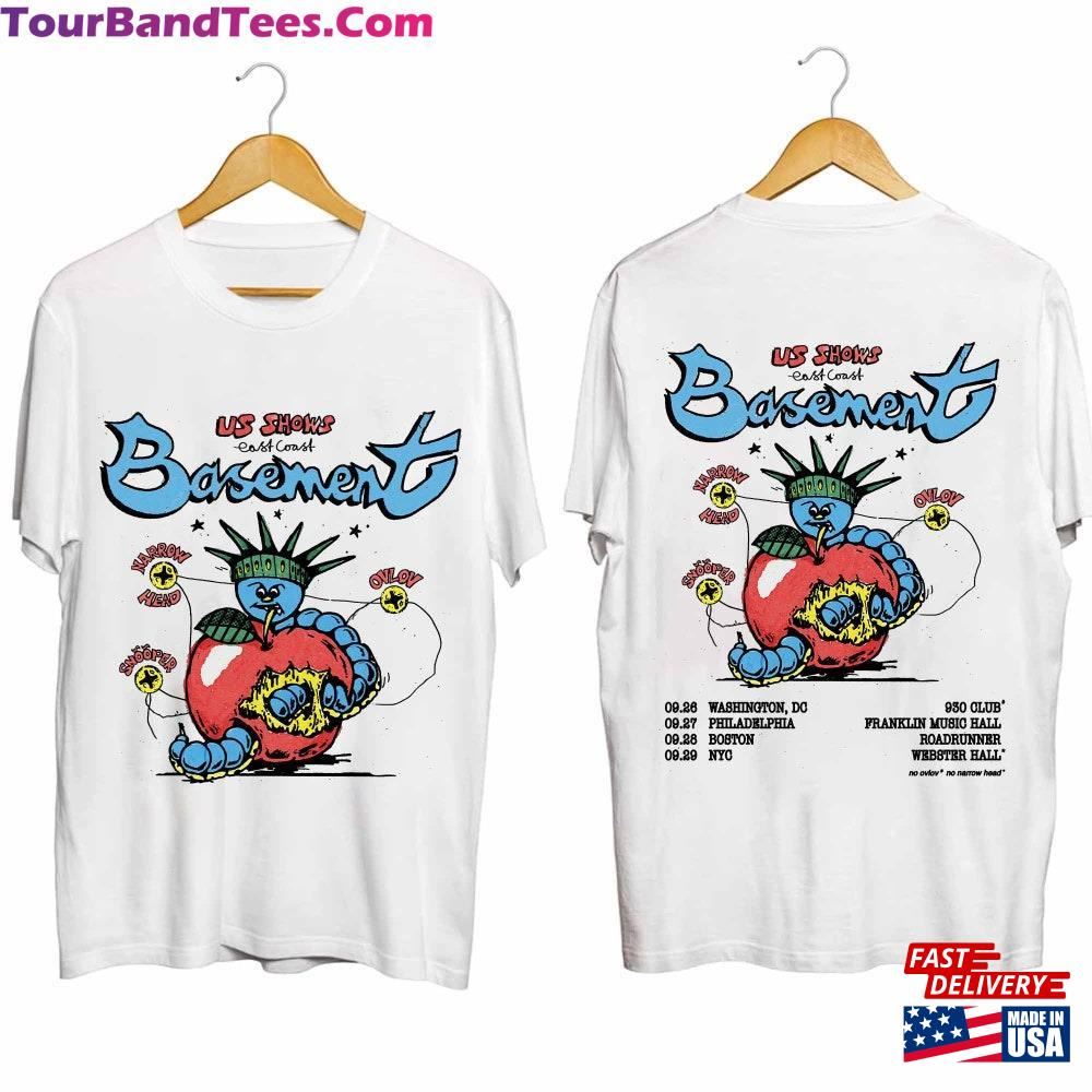 Basement Tour Shirt Concert Rock Band T-Shirt Sweatshirt 29Uf115823 – Utopia Fashion