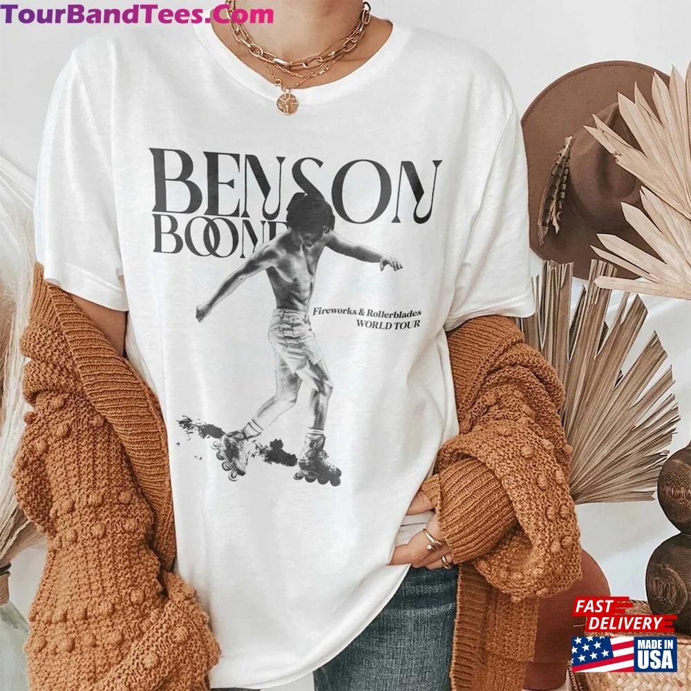 Bb Fireworks And Rollerblades World Tour Shirt Boone Concert Tee Beautiful Things Hoodie T-Shirt 29Uf112015 – Utopia Fashion