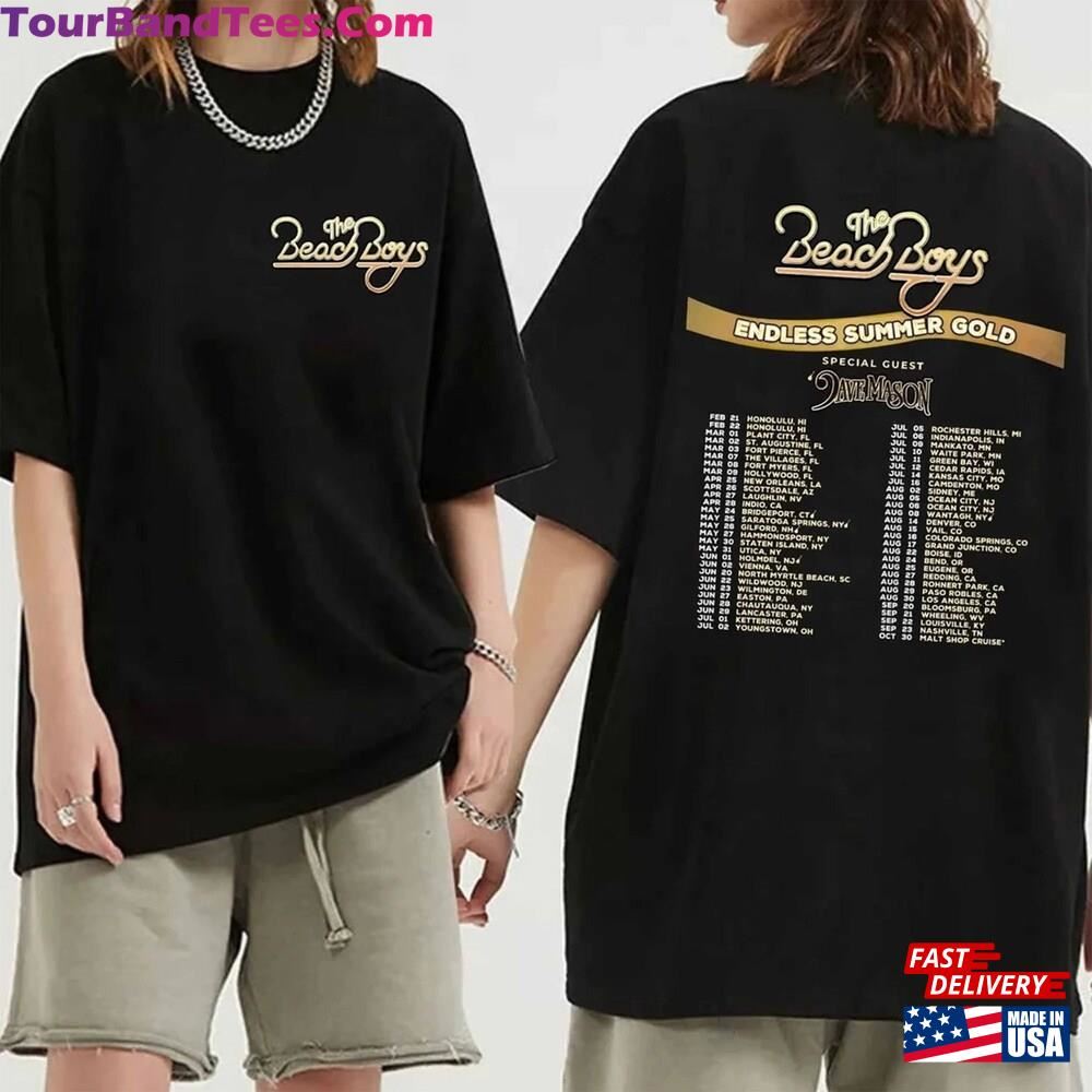 Beach Boys Endless Summer Gold Tour Shirt Band Fan Hoodie T-Shirt 29Uf117062 – Utopia Fashion