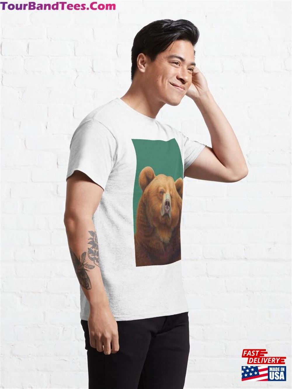 Bear Stupid Classic T-Shirt 29Uf116619 – Utopia Fashion