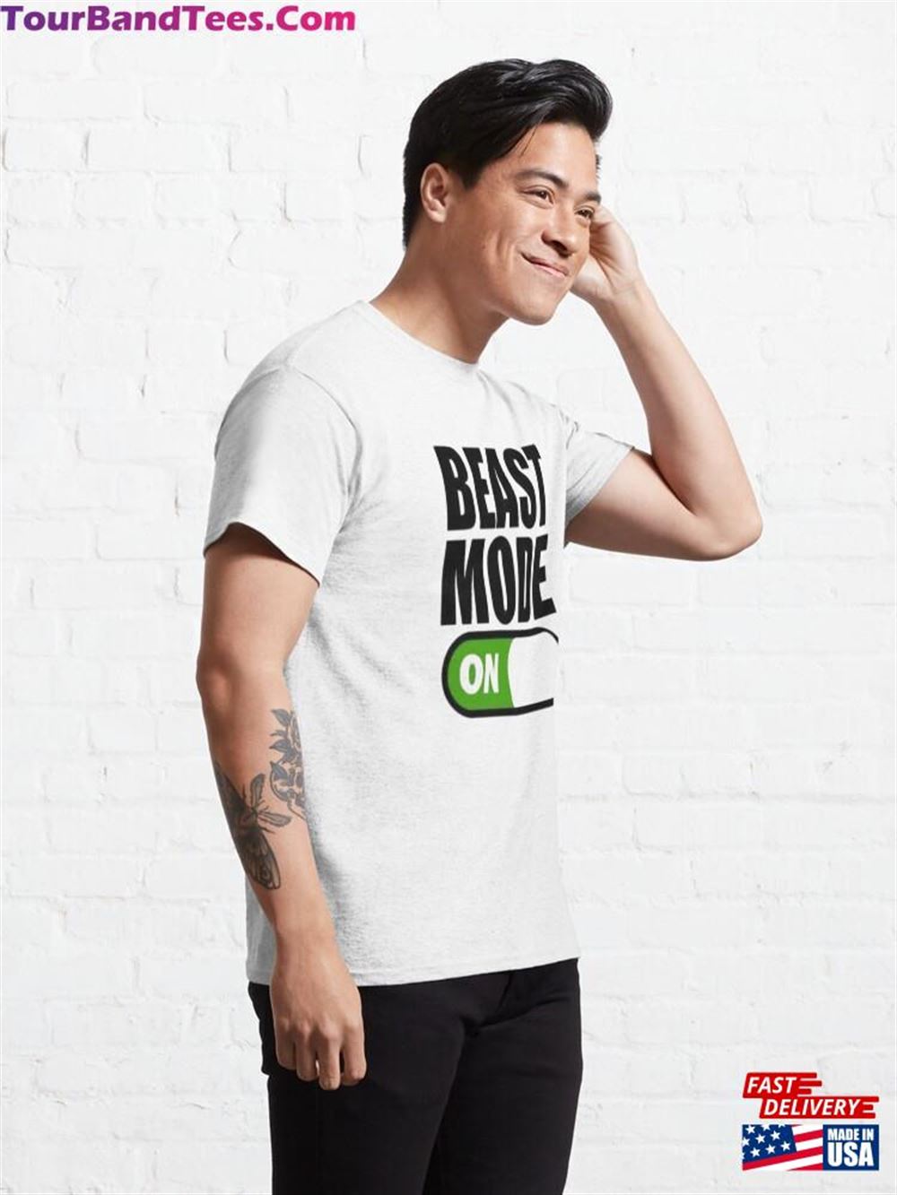 Beast Mode On Classic T-Shirt 29Uf097495 – Utopia Fashion