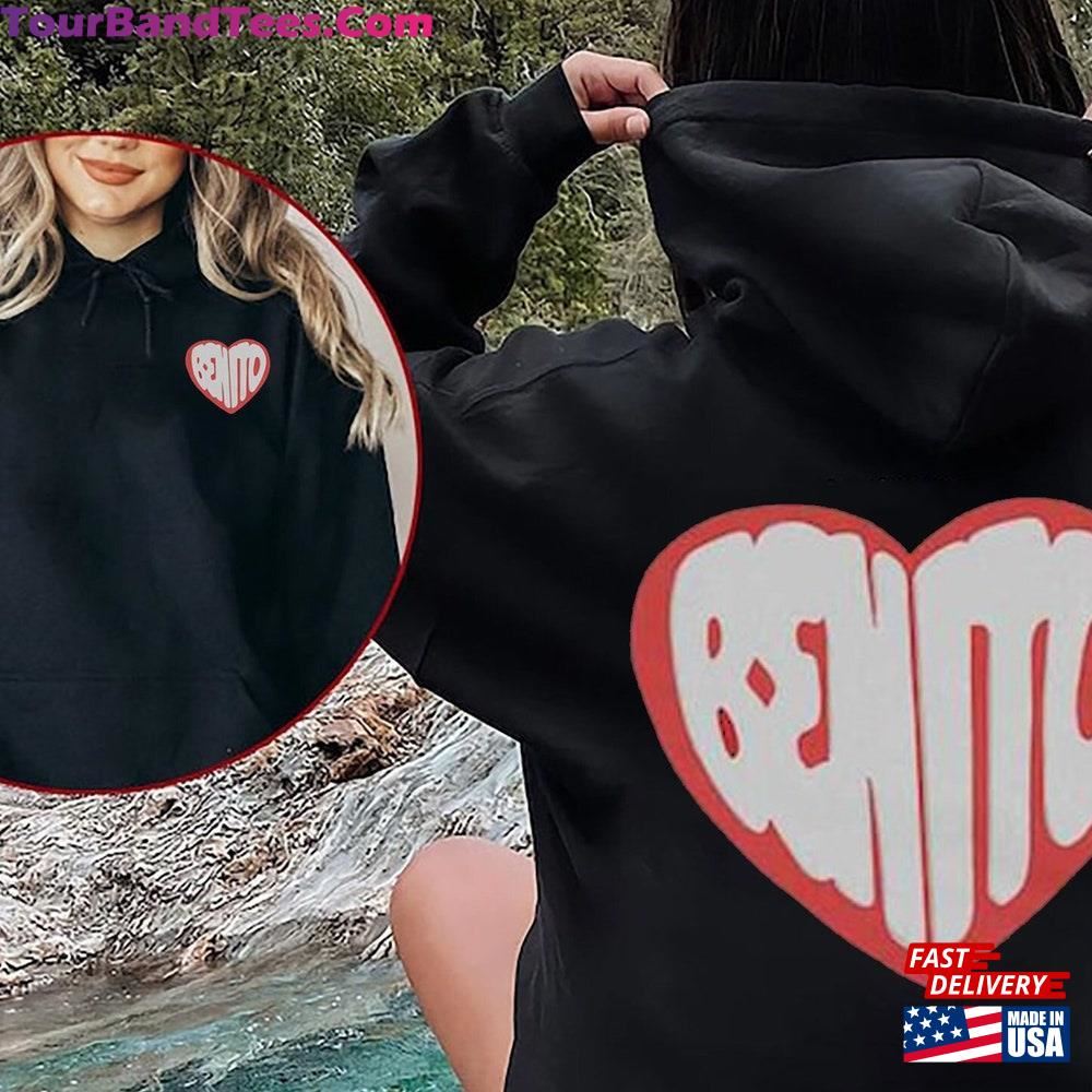 Benito Heart Los Angeles Exclusive Merch Hoodie Bad Bunny Most Wanted Tour Shirt T-Shirt 29Uf106297 – Utopia Fashion