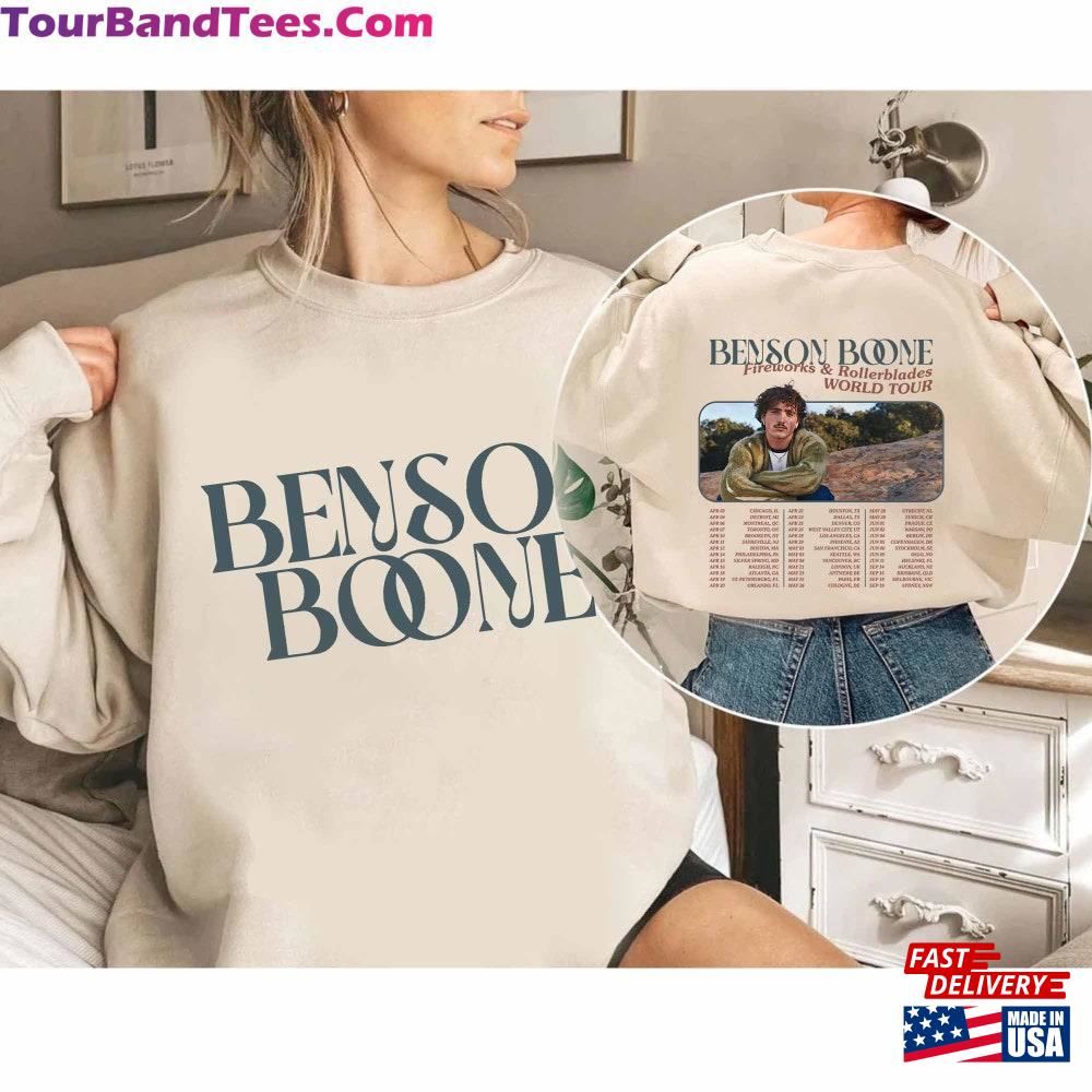 Benson Boone Fireworks And Rollerblades World Tour Shirt Beautiful Things Fan Gifts Classic Sweatshirt 29Uf096560 – Utopia Fashion