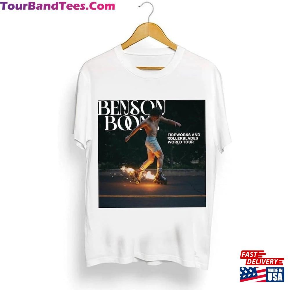 Benson Boone Fireworks And Rollerblades World Tour Shirt Concert Tee Beautiful Things T-Shirt Hoodie 29Uf111660 – Utopia Fashion