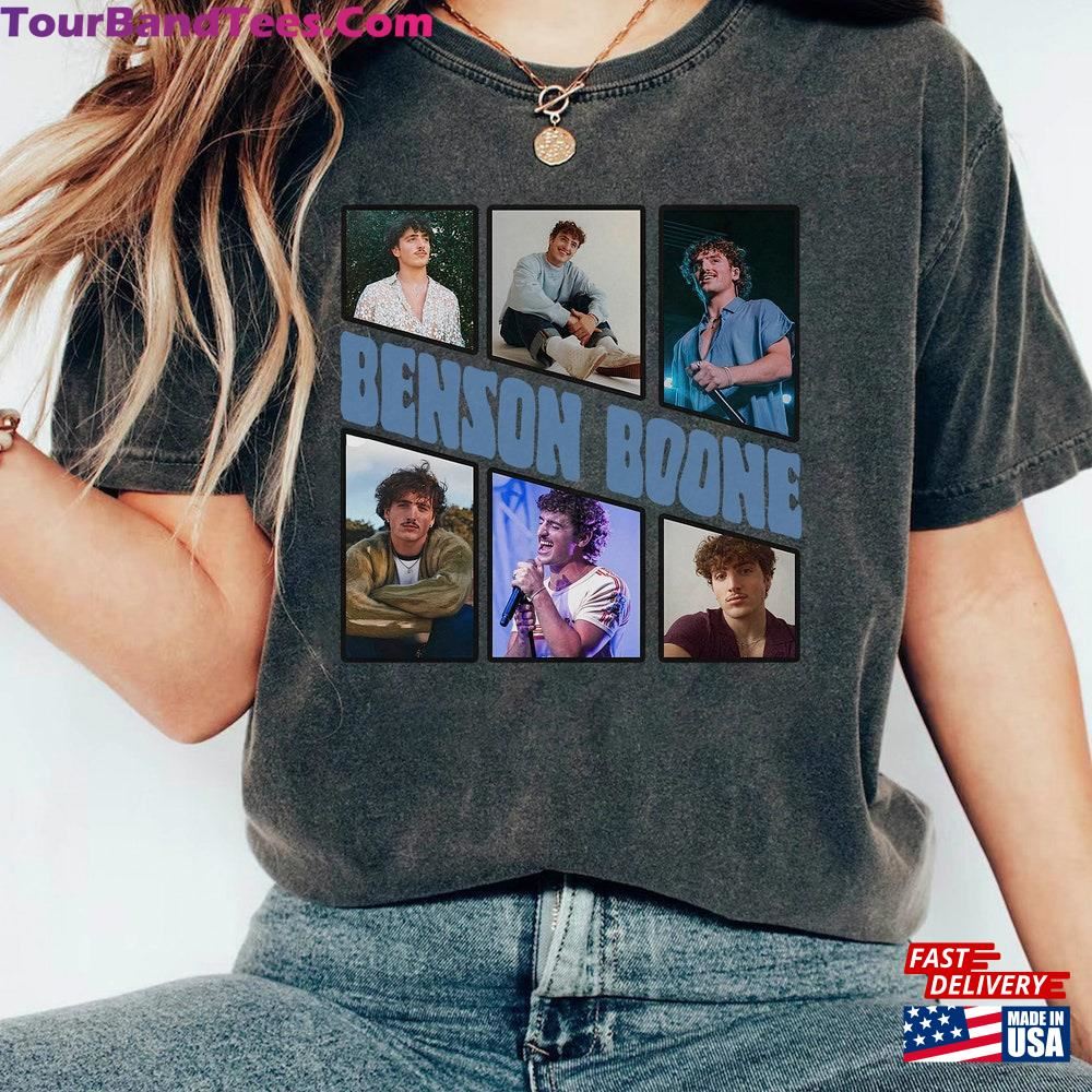 Benson Boone Shirt Fireworks And Rollerblades World Tour Merch T-Shirt Classic 29Uf096083 – Utopia Fashion