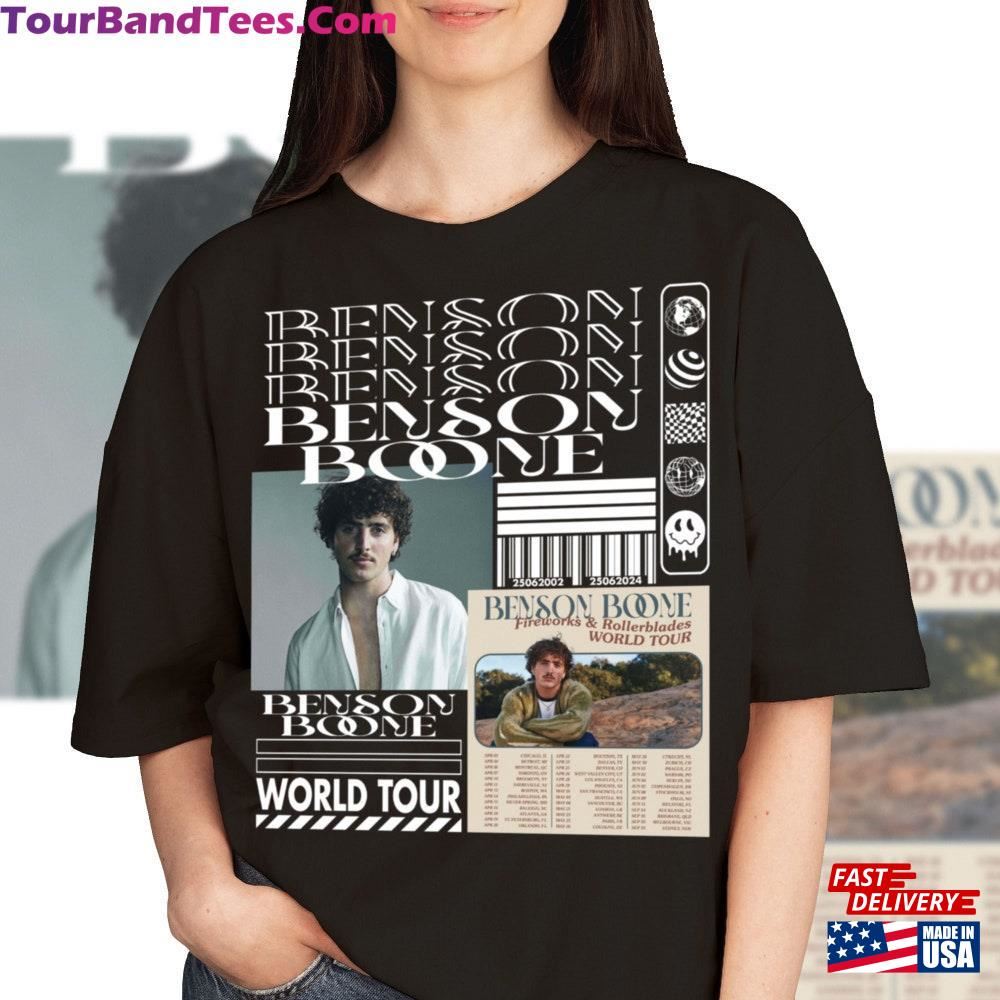 Benson Boone Shirt Fireworks And Rollerblades World Tour Sweatshirt Merch Unisex Hoodie 29Uf092798 – Utopia Fashion