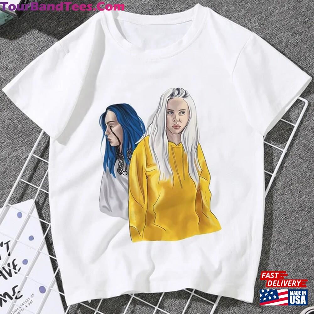 Billie Eilish Hit Me Hard And Soft World Tour T-Shirt Classic Unisex 29Uf117714 – Utopia Fashion