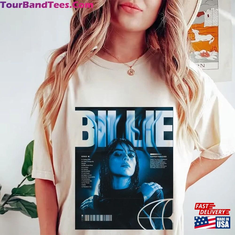 Billie Eilish Hit Me Hard And Soft World Tour T-Shirt Classic Unisex 29Uf096806 – Utopia Fashion