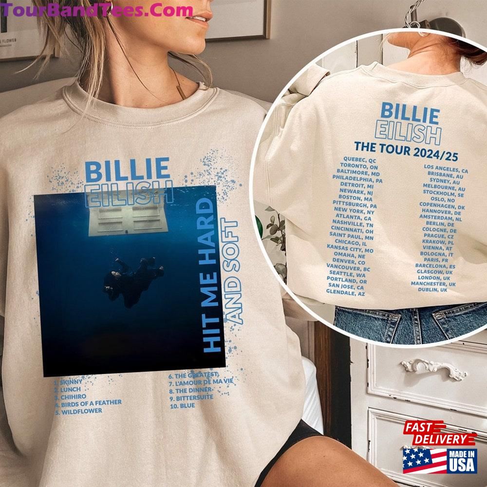 Billie Hit Me Hard And Soft T-Shirt Merch New Album Hoodie Classic 29Uf097537 – Utopia Fashion