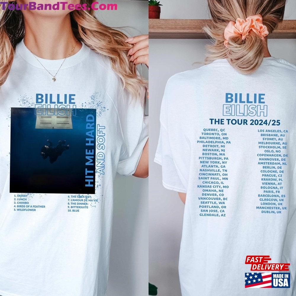 Billie Hit Me Hard And Soft T-Shirt Merch New Album Hoodie Classic 29Uf097537 – Utopia Fashion