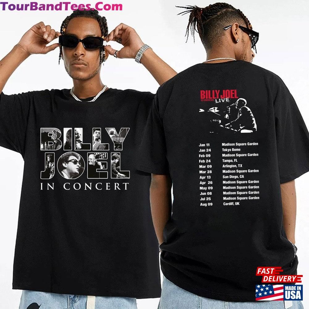 Billy Joel In Concert Music Tour Shirt Fan Gift T-Shirt Unisex 29Uf117864 – Utopia Fashion