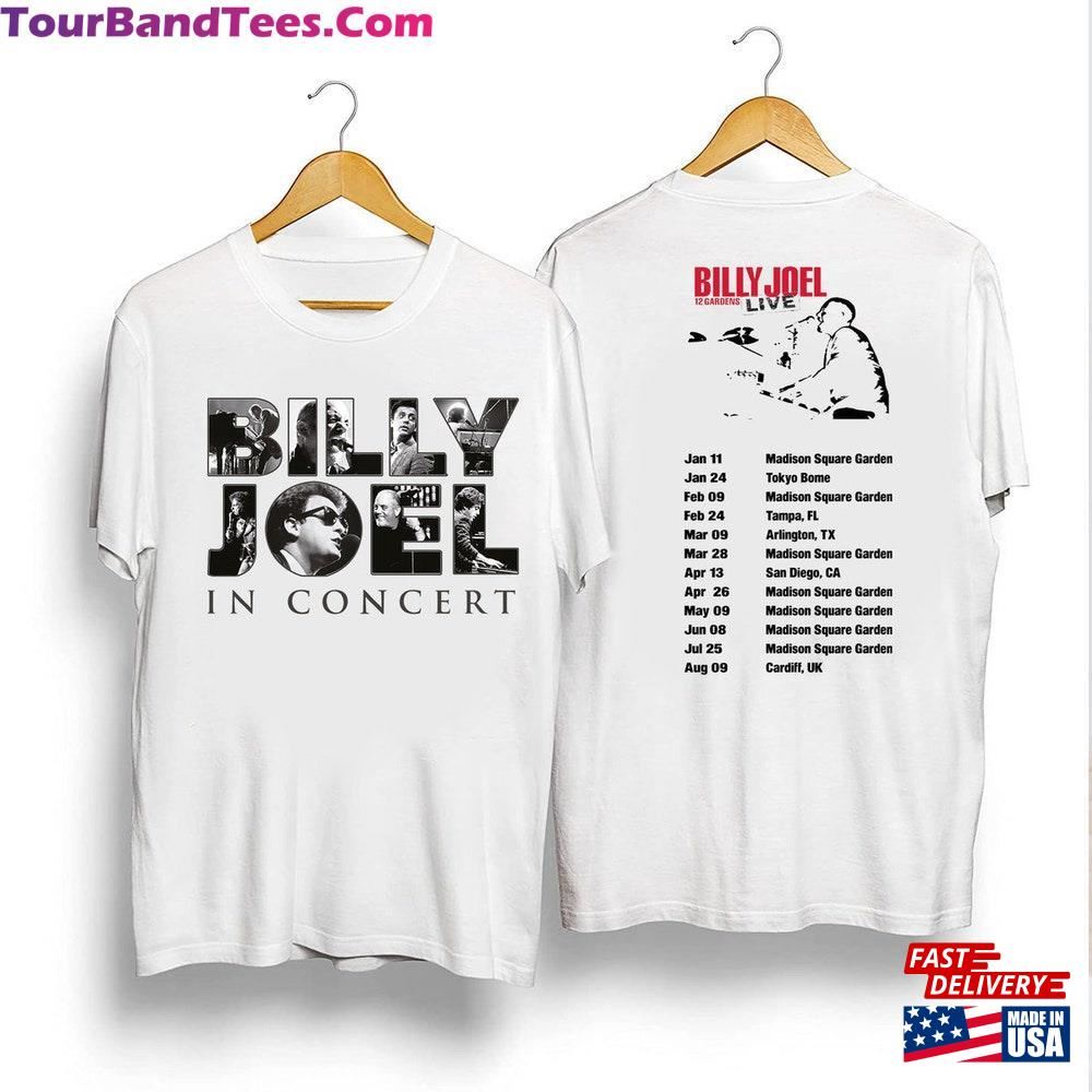 Billy Joel In Concert Music Tour Shirt Fan Gift T-Shirt Unisex 29Uf117864 – Utopia Fashion