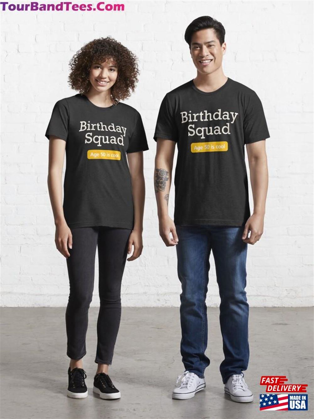 Birthday Squad Age Is Cool Essential T-Shirt Unisex Sweatshirt 29Uf115841 – Utopia Fashion