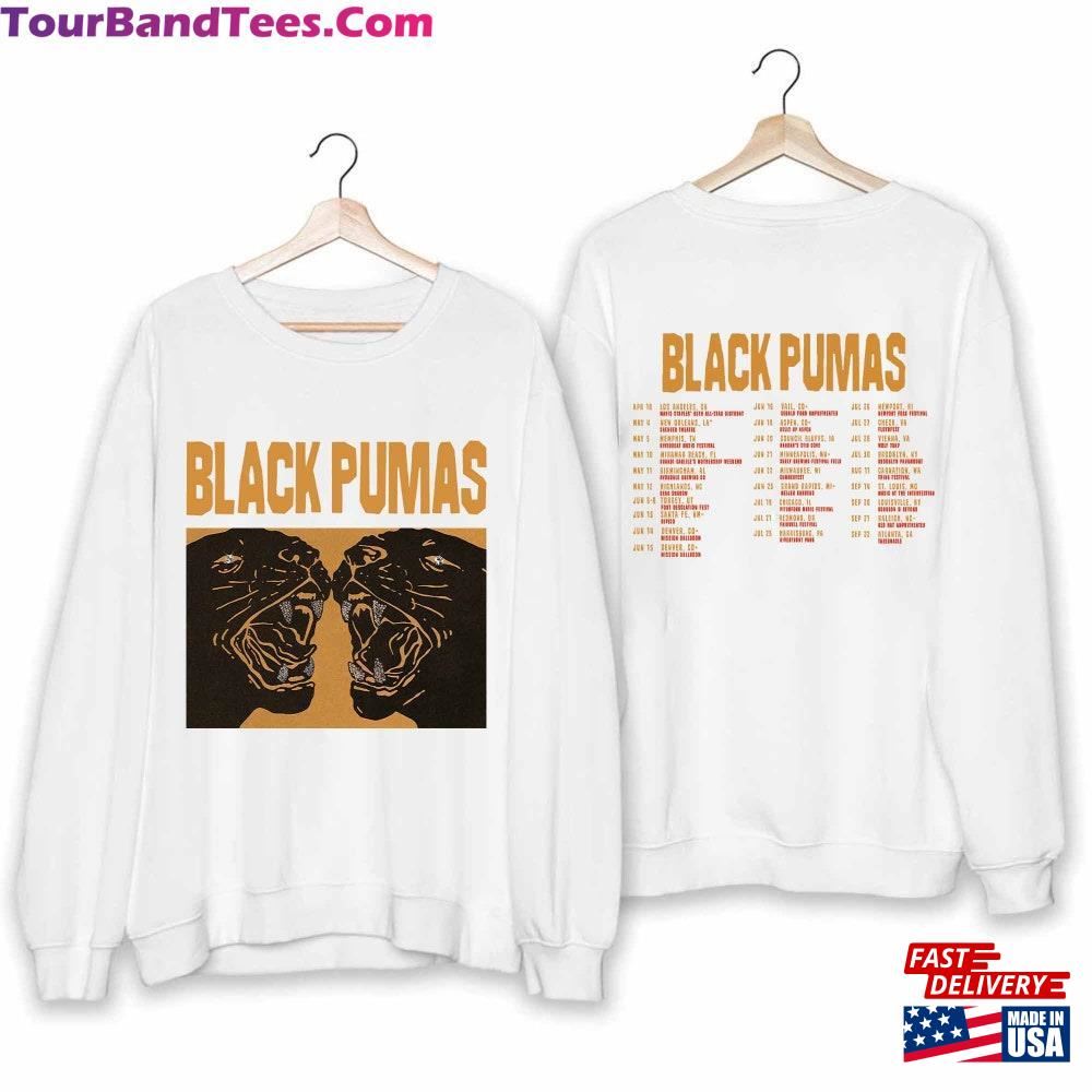 Black Pumas Tour Shirt Band Fan For Classic Unisex 29Uf096292 – Utopia Fashion