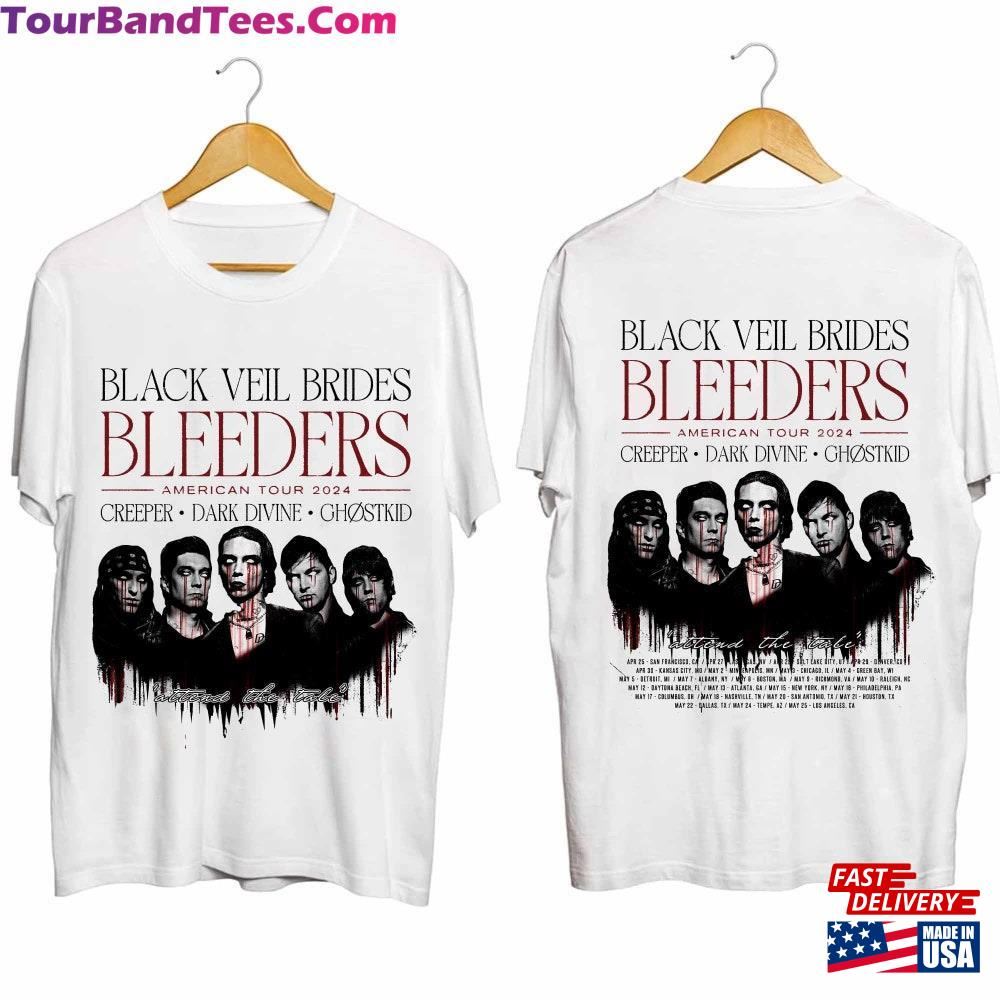 Black Veil Brides Tour Shirt Band Fan Bleeders Us Sweatshirt Classic 29Uf106210 – Utopia Fashion