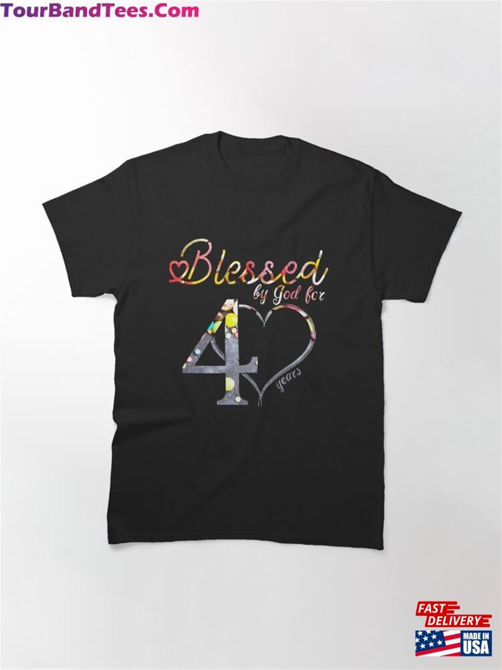 Blessed By God For Years Happy 40Th Mother Father Birthday Adult Fortieth Candy T-Shirt Hoodie Unisex 29Uf116078 – Utopia Fashion