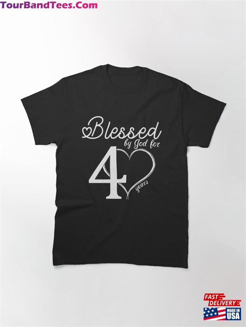 Blessed By God For Years Happy 40Th Mother Father Birthday Adult Fortieth Shirt Classic Sweatshirt 29Uf116272 – Utopia Fashion