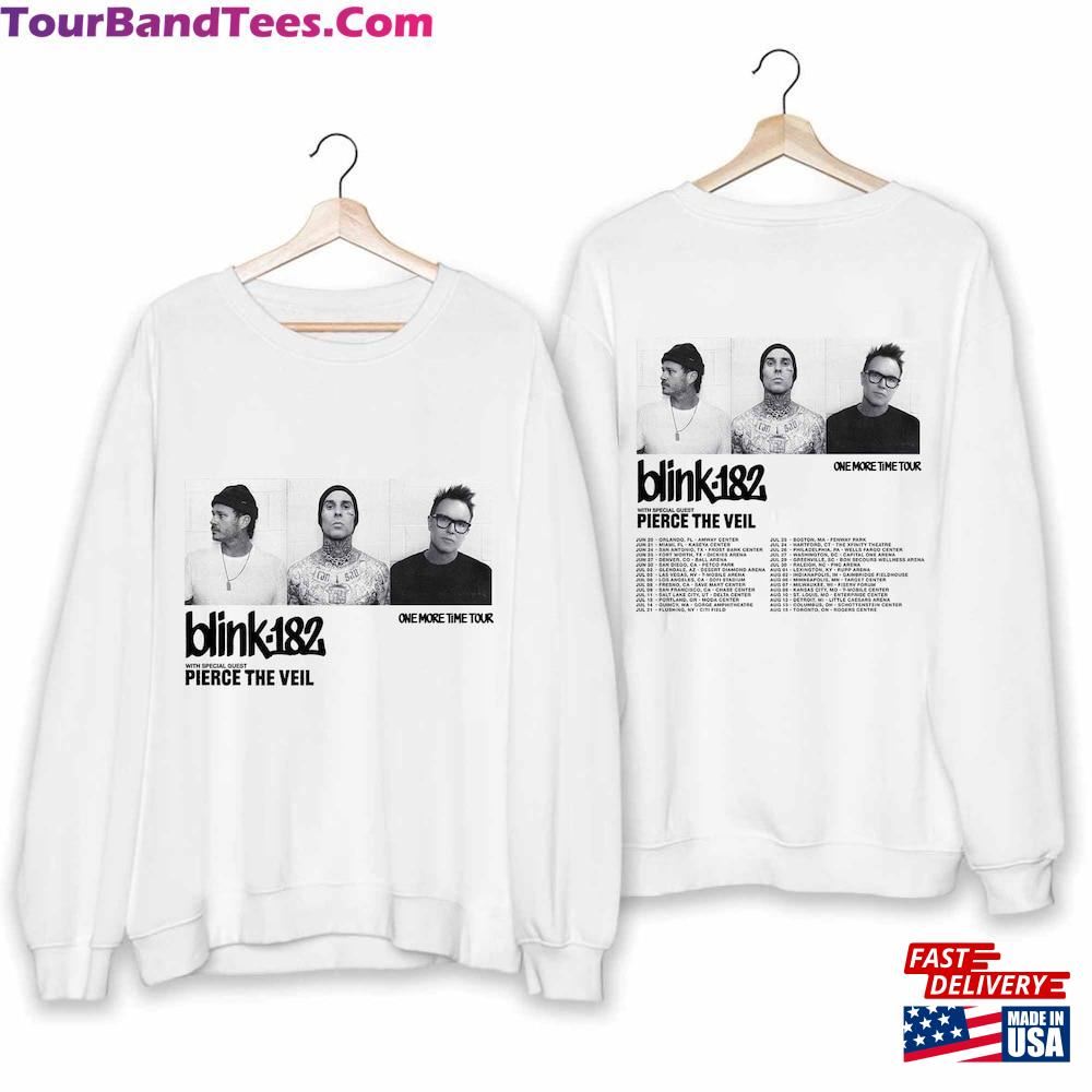 Blink One More Time Tour Shirt Band Fan World Hoodie Sweatshirt 29Uf117483 – Utopia Fashion