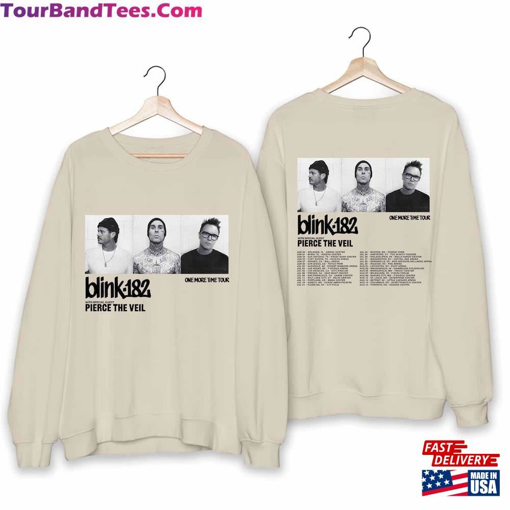 Blink One More Time Tour Shirt Band Fan World Hoodie Sweatshirt 29Uf117483 – Utopia Fashion