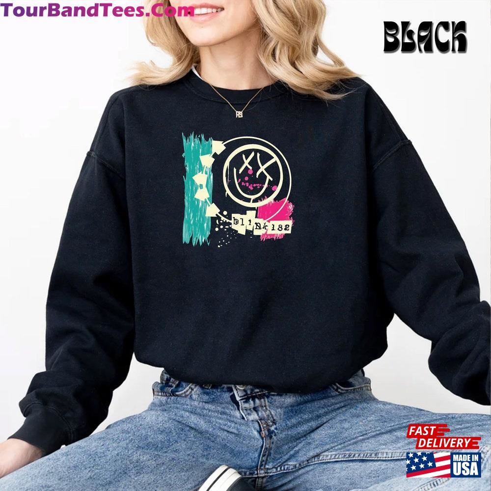 Blink Sweatshirt Smile Face Sweater Retro Crewneck Classic 29Uf096264 – Utopia Fashion