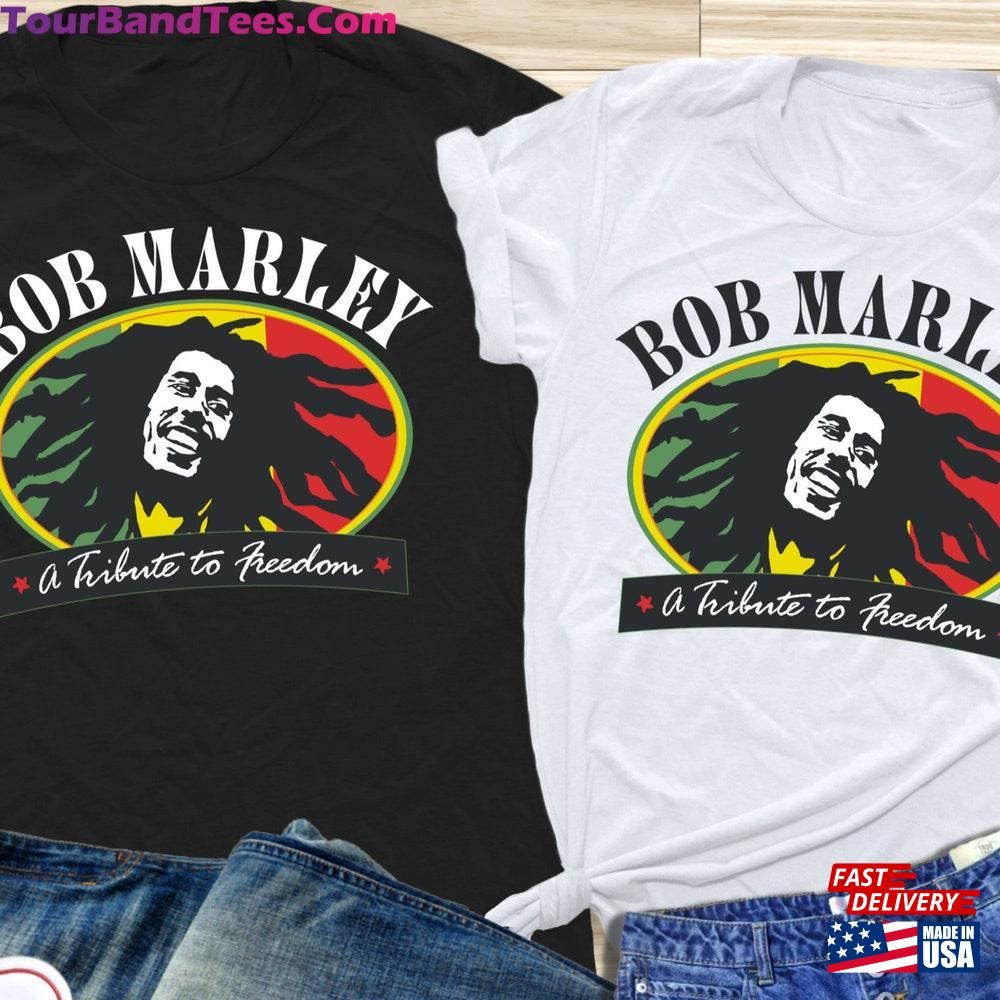 Bob Marley Shirt One Love A Tribute To Freedom T-Shirt Unisex Classic 29Uf097200 – Utopia Fashion